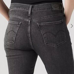 Levis 311 shaping black/Gray Skinny Jeans, mid rise, 27